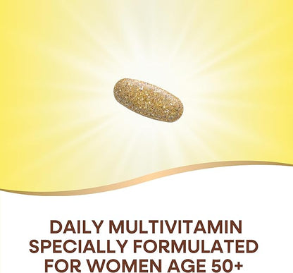 Nature's Way Alive! Vitamins for Women 50 Plus, Complete Multivitamin, High Potency Formula, with Methylated B12, Gluten-Free, 150 Tablets, (Pack of 2)