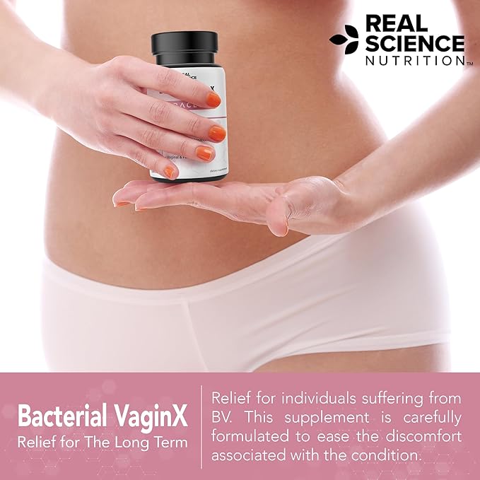 Offers Bacterial VaginX Miracle - Nitric Oxide Enhanced Formulated for Womens Vaginal Health & pH Balance Complex, Natural BV Treatment & Yeast Infection, 60 Capsules
