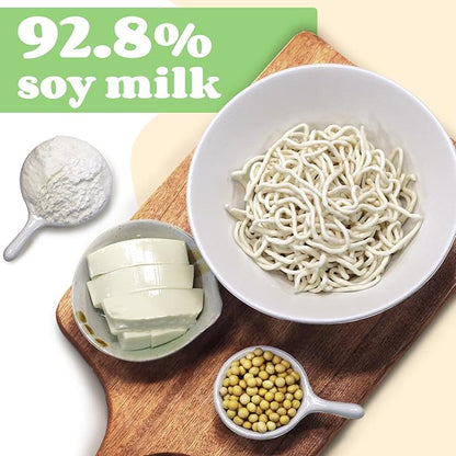 HealSpot Tofu Noodles,High Protein Ramen,Sugar Free Pasta,Low Carb,Low Fat,Low Glycemic,Non GMO,Keto & Plant Based Friendly,Ready to Eat Meals,Made with Pure Soy Milk,Soft,Easy to Digest(6 packs) | Healthy, Light in Taste, Clean Ingredient, Satisfying