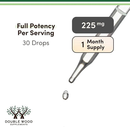 Vitamin D3 K2 5,000 IU Liquid Drops (5,000 IU of D3 and 200mcg of 99.9% All-Trans Patented K2 MK-7 (K2Vital)) Max Absorption Liquid Vitamin D Drops (30 Servings) by Double Wood