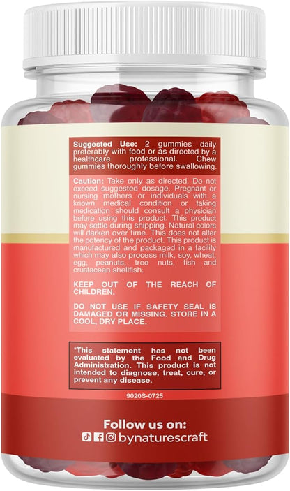 Fiber Gummies for Adults - Chicory Root Supplement with Prebiotic Support for Gut & Digestive Health - Soluble Digestion Capsules for Stomach Regulation & Immune Aid - Sugar Free & Vegan - 120 Count