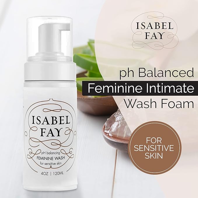 Isabel Fay ph Balanced Feminine Intimate Foam Wash gentle and safe for sensitive skin