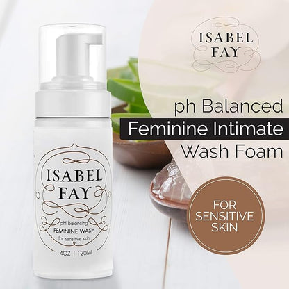 Isabel Fay ph Balanced Feminine Intimate Foam Wash gentle and safe for sensitive skin