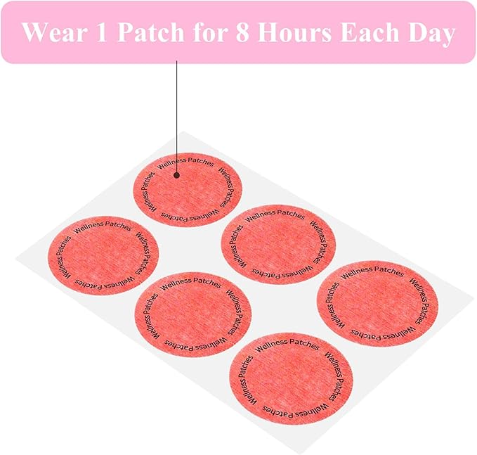 Patches - Natural Ingredients,8-Hour Long-Lasting Formula Support,Suitable for Men and Women's Body Care Patches,Can be Applied to Various Parts of The Body (120PCS)