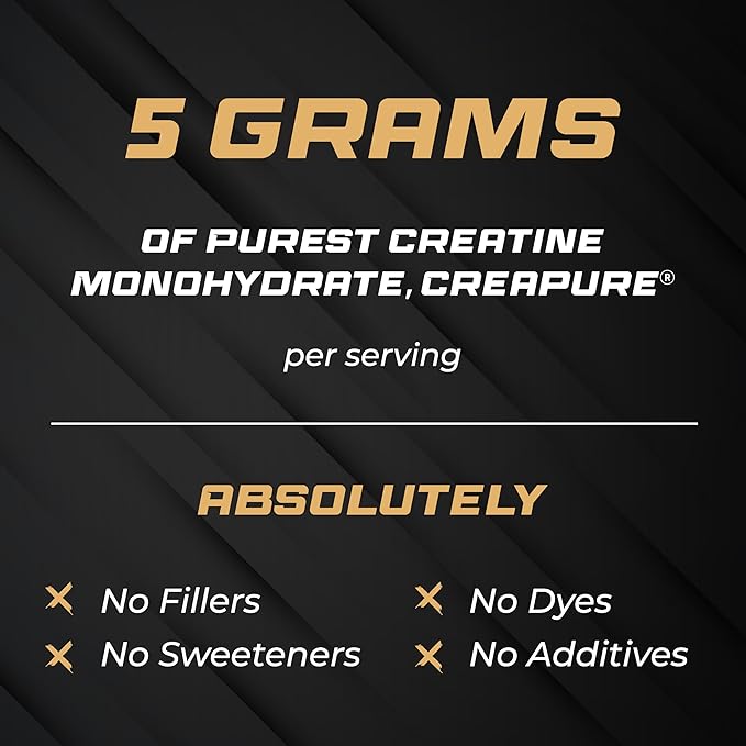 Sandhu's Creapure German Creatine Monohydrate Powder Supplements for Men & Women, Unflavored, 60 Servings (Pack of 2), 21.16 Oz, Sport Supplement Supports Lean Muscle Building