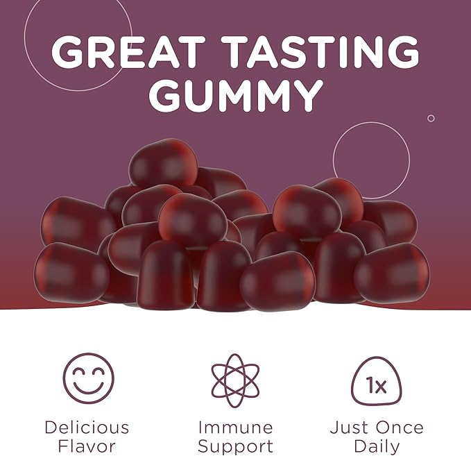 Zahler Chapter One Vitamin D3 K2 Gummies, Contains 1000IU of Vitamin D3 and 45MCG of Vitamin K2, D3 & K2 Gummy Supplement, Kosher, 60 Gummies