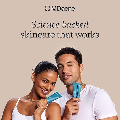 MDacne DIM Skin Clearing Supplements (90 Capsules) - for Acne Treatment, Estrogen Balance, Hormone Menopause Relief & Bodybuilding, Cruciferous Extract & Bioperine - Dermatologist Formulated (3 Pack)