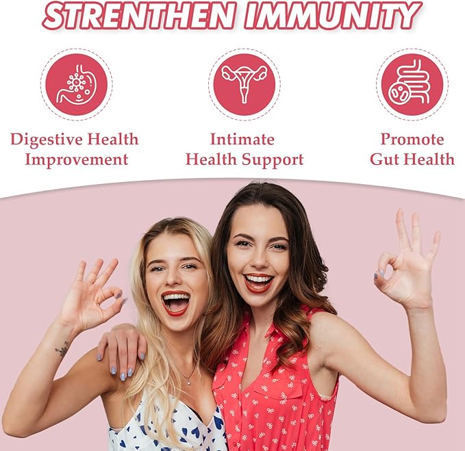 Pineapple Gummies for Women pH - Feminine Balance Gummies for Flora and Vaginal Health + Vitamin C for Immune Support, Probiotics Women's pH Balance Gummy Nutrition Vegan Friendly, 90 Counts