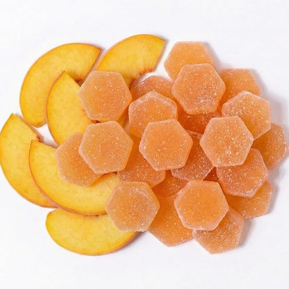 Create Creatine Monohydrate Gummies for Men & Women, Boost Focus, Strength, and Endurance, Anti-Melting Formula, Vegan, Gluten-Free, Non-GMO, 1.5g of Creatine per Gummy (Sour Peach)