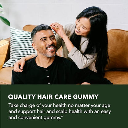 Saw Palmetto for Men Gummies - DHT Blocker Supplement for Hair Health and Male Patterned Balding - 60 Count - Supports Scalp and Prostate Wellness - Raspberry Flavor - Vegan, Non-GMO, 1 Month Supply