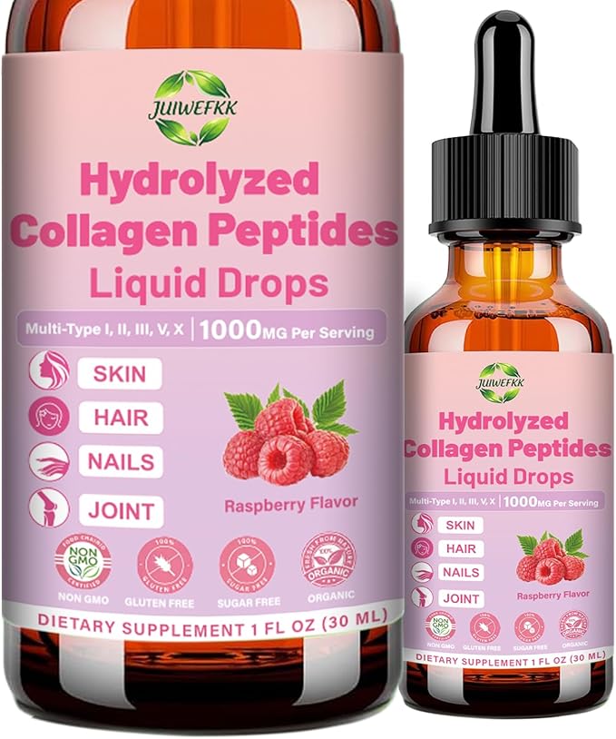 Hydrolyzed Collagen Peptides Liquid Drop