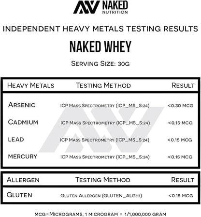 NAKED Whey 1Lb - Only 1 Ingredient, Grass Fed Whey Protein Powder, NSF Certified, Undenatured, No Gmos, No Soy, Gluten Free, Stimulate Growth, Enhance Recovery - 15 Servings