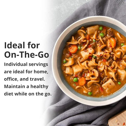HMR Pasta Picks Entrée Pack, Pre-Packaged Lunch or Dinner to Support Weight Loss, Pack of 6 Ready to Eat Meals, 10-16 grams of Protein per Entrée, Low Calorie Food, 7-8 oz Servings per Meal