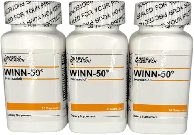 Winn-50-3 Month Supply - 270 Capsules - Dietary Supplement - Support Lean Physique and Improved Athleticism