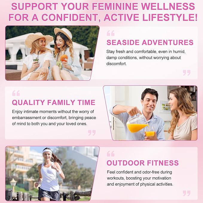 Vaginal Probiotics for Women, PH Balance Gummies, Probiotics for Women Vaginigal Health, Support Healthy Odor, Yeast Balance & Flora, Vaginal Health Supplement (60 Count (Pack of 2))