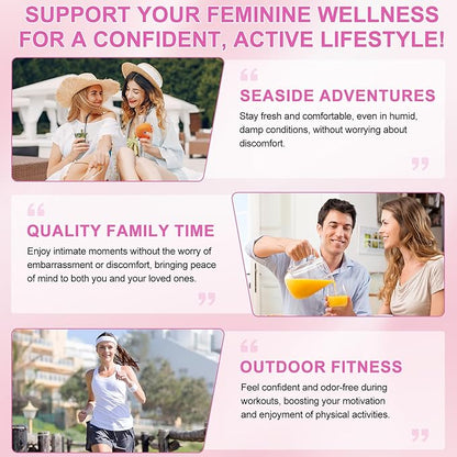 Vaginal Probiotics for Women, Ph Balance Vaginal Probiotics Gummies, Feminine Balance Womens Probiotic Vitamins Supplement,Improve Immune,Promote Vaginal Health - 60 Pineapple Gummies