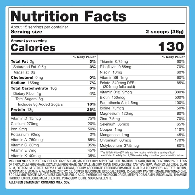 Naturade Total Soy, Weight Loss Shake, Vanilla, 1.2 lb (540 g)