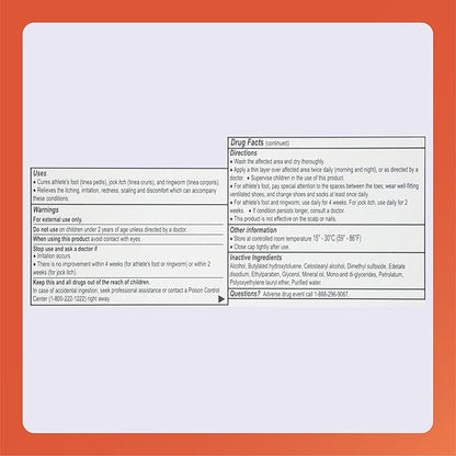 Rugby Clotrimazole Antifungal Cream 1% - Treatment Cream - Helps Provide Soothing Itchy Skin Relief - 0.5 Oz. (2 Pack)