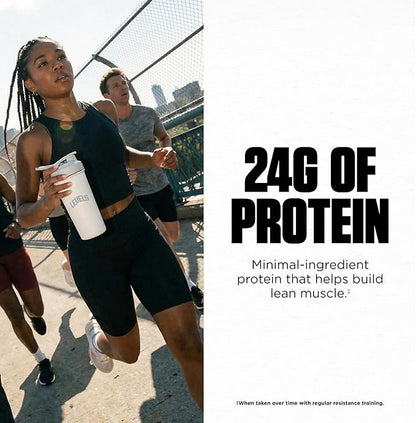 Levels Grass Fed Whey Protein Powder, No Artificials, 24G of Protein, Pure Chocolate, 5LB