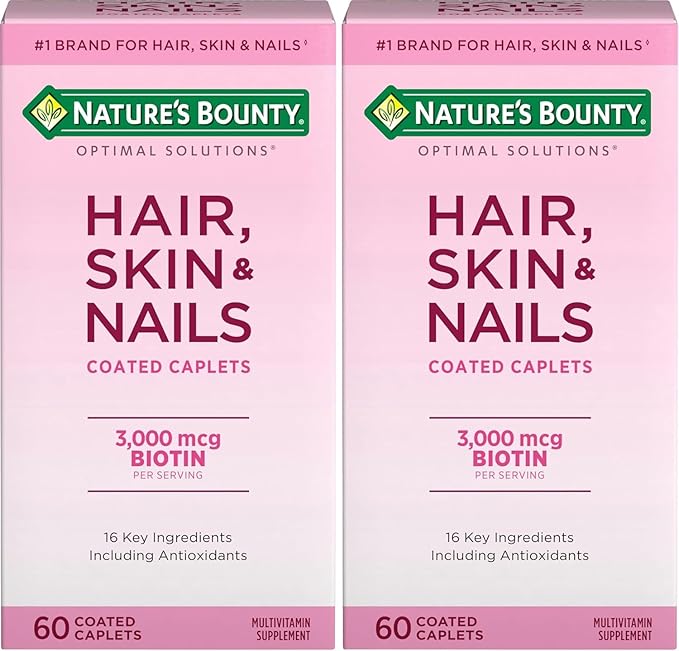 Nature's Bounty Hair, Skin and Nails Formula, 60-Count