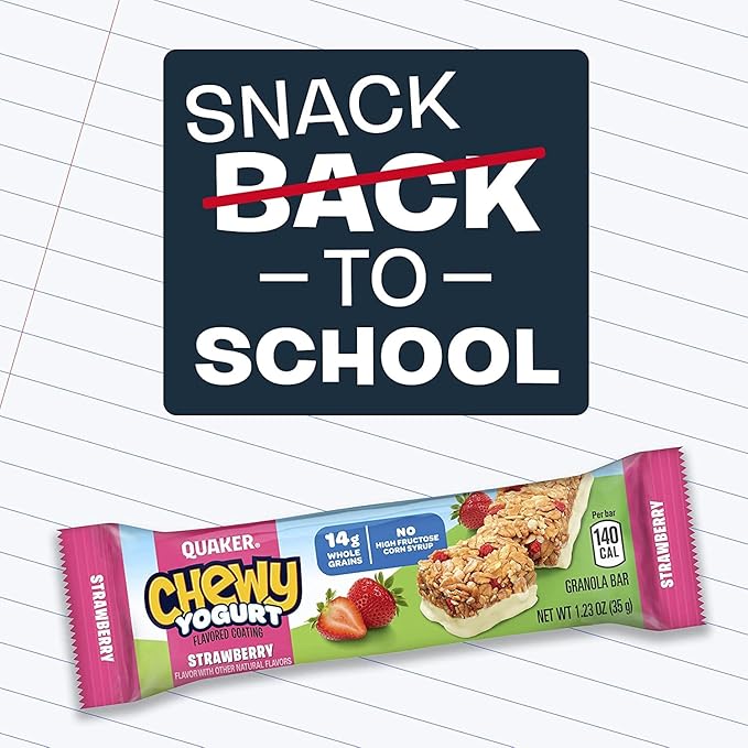 Quaker Chewy Yogurt Bars - Variety Pack 10ct