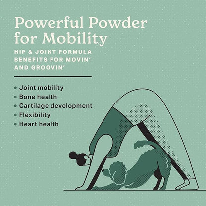 The Missing Link Hip & Joint + Probiotics Supplement 1lb Bag - Superfood Powder for Dog Cartilage & Bone Health, Joint Mobility & Flexibility