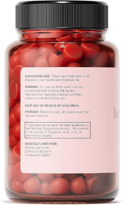 Sugar-Free Apple Cider Vinegar Gummies - Natural Digestive Support and Bloating Relief - Vegan Gut Health Support with Herbal Blend - 60 Gummies