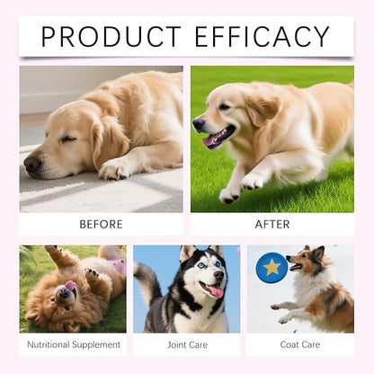 Dogs Collagen, Supports Joint Relief & Healthy Skin Coat, Gut Health, Premium Liquid Collagen Supplement, 2 fl.oz