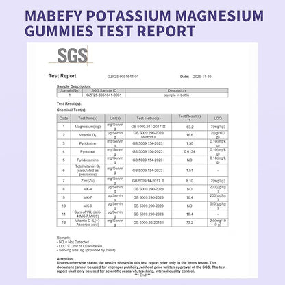 2 Pack Potassium Magnesium Gummies, Sugar-Free Potassium Gummies with Magnesium Glycinate 500mg Chewable Potassium Magnesium Supplements with Calcium, Zinc & Vitamins to Support Leg Muscle Relaxation