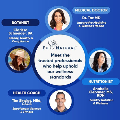 Eu Natural Urinary Harmony D-Mannose Supplement - Urinary Tract Health for Women - Fast-Acting Urinary Cleanse & Flush with Clinical-Strength D-Mannose & Hibiscus - 60 Capsules