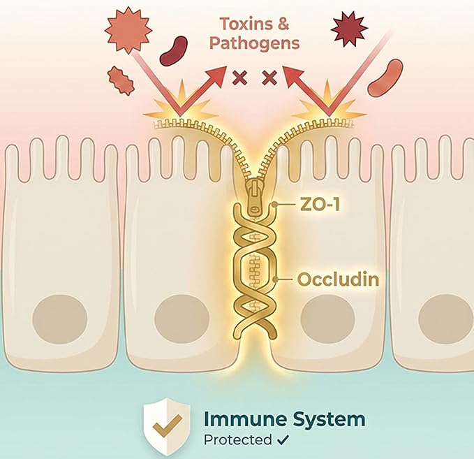 Gut Health - Gut Barrier Function, Epithelial Cell Growth, Immune Support, Enhances Nutrient Absorption, Microbiome Balance (HMO 3'-SL) (1 Pack)
