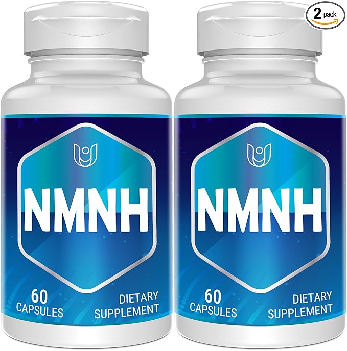 NMNH (Dihydronicotinamide Mononucleotide), NAD Supplement to Boost NAD+ Levels as We Age (May Be More Effective Than Nicotinamide Riboside) for Anti Aging, Energy Focus - 120 Capsule