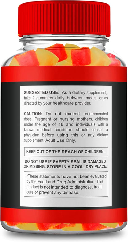 Alpha Bites Gummies, AlphaBites Advanced Formula Max Performance Gummies, All Natural Supplement Extra Strength, Alpha Bites Muscle Growth and Overall Health Support, Alpha Bites Reviews (60 Gummies)