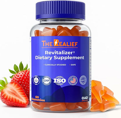 60 Count Post Party Gummies – DHM, Milk Thistle & Electrolytes – Wellness Support – Strawberry Flavor – Wake Up Refreshed