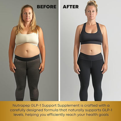 GLP-1 Support Weight Loss Probiotic Supplement - Women Men Natural Appetite Suppressant & Metabolism Booster - Daily GLP1 Support to Activate Fat Burn Support Healthy Gut Curb Hunger