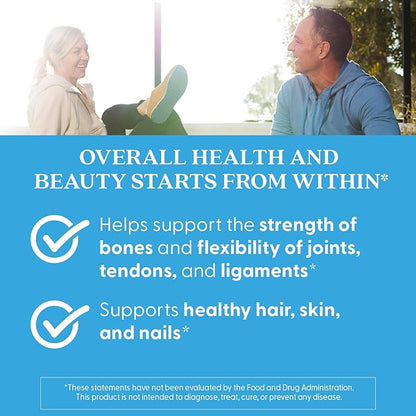 Doctor's Best Pure Collagen Types 1 & 3, Promotes Healthy Skin Hair & Nails – Bone & Joint Support, 7.1 Ounce (Pack of 1)