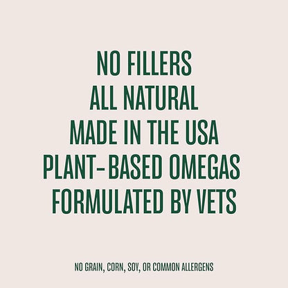 WagWell Ahiflower Omega Oil for Dogs | Vet-Formulated Health Supplement for Joints, Skin, Coat | Plant-Based Omega 3-6-9 Food Topper | for Dogs of All Ages & Sizes, All Natural, Made in USA | 8 fl oz