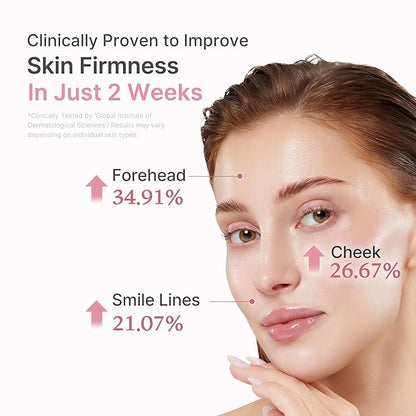 medicube PDRN Pink Peptide Serum with Rose PDRN | Vegan Pink Glow Serum with Peptides & Niacinamide for Hydration & Firm-Looking Skin | Uneven Tone Care | Korean Skincare, 1.01 fl. Oz