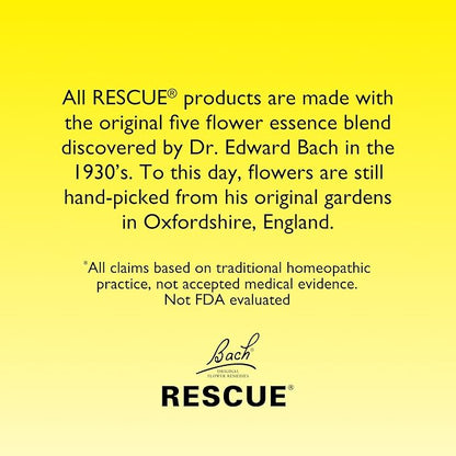 Bach RESCUE PASTILLES, Watermelon Flavor, Stress Relief Lozenges, Homeopathic, Flower Essences, 35 Count