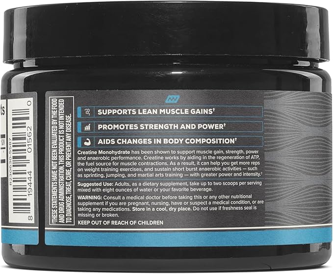 ONNIT Creatine Monohydrate Powder, IGEN™ Non-GMO Tested – 5g Premium Creatine for Muscle Strength, Power & Lean Mass, Supports Brain Health & Cellular Energy, Unflavored, 30 Servings, 5.29 oz 2-Pack