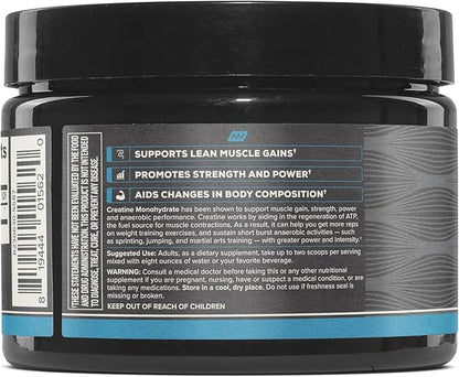 ONNIT Creatine Monohydrate Powder – IGEN™ Non-GMO Tested, 5g Premium Creatine for Muscle Strength, Power & Lean Mass, Supports Brain Health & Cellular Energy, Unflavored, 30 Servings, 5.29 oz 3-Pack