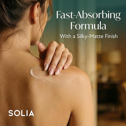 Solia Magnesium Cream, USA-Made Unscented Topical Magnesium Lotion for Feet Soreness, Muscle Balm Mag Oil Body Butter, Foot Cream for Feet, Rub for Muscle Soreness, 4oz