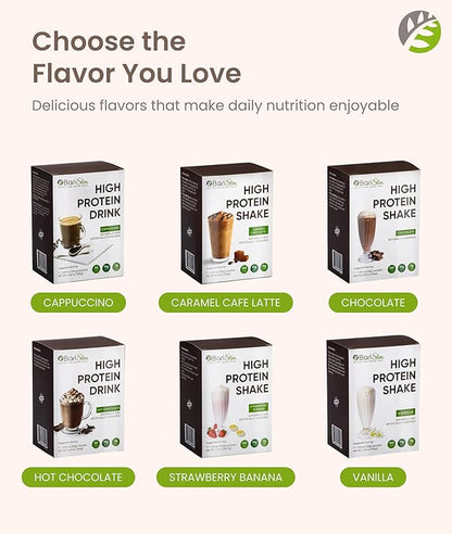 BariSlim High Protein Shake - Delicious & Nutritious Meal Replacement Shake - Low Sugar & Carb - Formulated for Bariatric Patients & Post-Weight Loss Surgery Support | Hot Chocolate (9 oz)