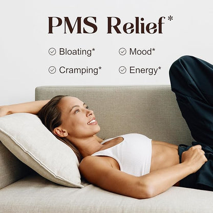 Period Repair & Regulate - Female Hormone Balance Supplement for Irregular Periods - Vegan Formula to Support Regular Menstrual Cycle, Cramps, Skin Health - 1 Bottle