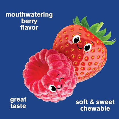 WellYeah Probiotics for Kids Gummies -10 Billion CFU - for Gut Health, Immune Health and Digestive Support - Berry Flavor Chewable Supplement - Vegan, Non GMO, Gluten Free Kids Probiotic -60 Gummies