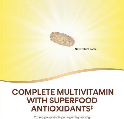 Nature's Way Alive! Daily Complete Multivitamin for Women, Supports Energy Metabolism, Hair, Skin & Nails*, B-Vitamins, Superfood Antioxidants, 130 Tablets (Packaging May Vary), (Pack of 2)