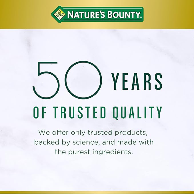 Nature's Bounty Vitamin D3, Immune and Bone Support, 5000IU, Rapid Release Softgels, 150 Ct (Pack of 2)