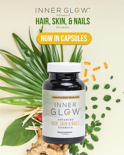 Advanced Hair, Skin & Nails Vitamins – Doctor-Developed Hair Supplement with Biotin, Collagen Peptides, Vitamin D & B12 – Clinically Tested 12-Week Results, Made in USA, Non-GMO