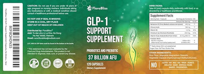 FloraBliss Natural Support Formula | Include Akkermansia, Bacillus coagulans, Chicory Inulin, Berberine - with Vitamin D & B2 | 120 Cap | Vegan, Non - GMO, Gluten Free