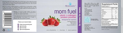 Protein Powder for Women - Limited Edition - Dairy-Free Meal Replacement - Plant & Collagen Protein Blend | 20g Protein (Strawberry)